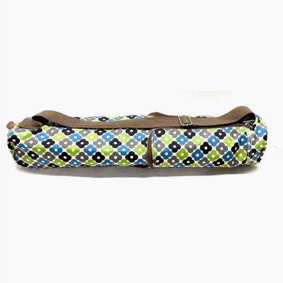 Orla Kieley Abacus Floral Pattern Yoga Mat Canvas Bag Collab w/ Target EUC - Picture 1 of 10